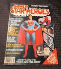 1978 SUPER STAR HEROES Magazine #2 FN+ 6,5 avec affiche Superman/Spider-Man
