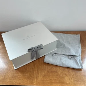 Brunello Cucinelli Gift Box /Dust Bag/ Tissues 17.25” x 14” x 5.25" Gray LARGE - Picture 1 of 12