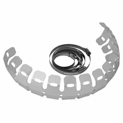 2-тактная алюминиевая защита трубы Tusk — серебристая, гоночная, KTM, Yamaha, Honda, Husqvarna - Изображение 1 из 3