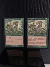 X2 Priest of Titania (Urza's Saga Green Magic Gathering MTG Card)