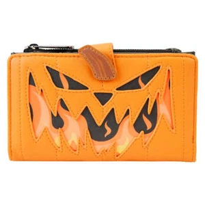 Loungefly the Nightmare Before Christmas Jack Pumpkin Head Zip Around Wallet - Picture 1 of 1