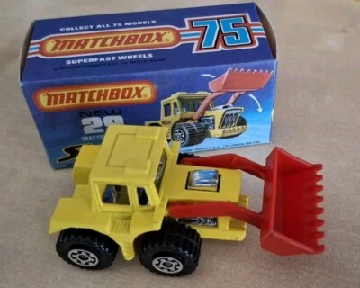 Matchbox Superfast TRACTOR SHOVEL, 1/66, SUPERMINT IN BOX  - Immagine 1 di 3