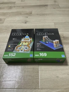 nanoblock Vatican NBH 152 Brooklyn Bridge NBH 169 Limited Set Japan - Picture 1 of 2