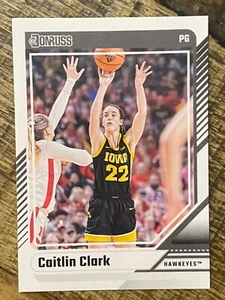 2024 Panini Caitlin Clark Collection - Base Donruss Caitlin Clark #9 (RC) - Picture 1 of 2