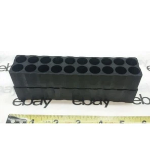 .308 x 20 Black Ammo Stackable Tray Falcon Plastic PRS-019 Americraft HPAC308x20 - Picture 1 of 4
