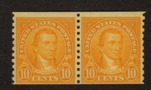 US Scott 603 Pair Mint Never Hinged - CV 16$ - Picture 1 of 2