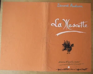 Ópera Decoración Gouache Dibujo Firmado por Jacques André Brégère Set Design Pintura - Imagen 1 de 7