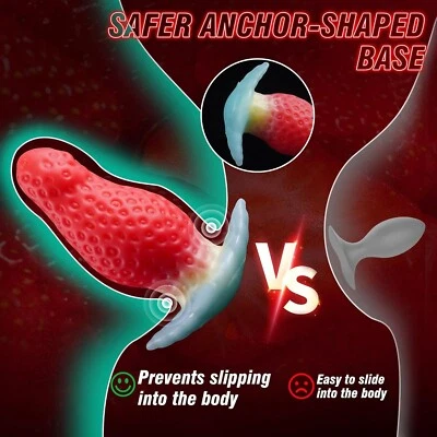 Anal Dildos Wearable Butt Plug Silicone Gay Sex Toys Women Penis G-spot BDSM US - Image 1 of 4