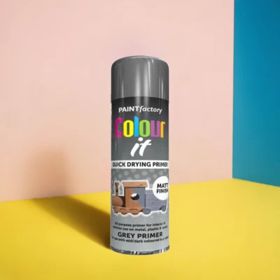 Colour It Grey Primer Spray Paint 250ml - Image 1 of 2
