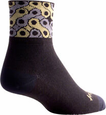 SockGuy Classic Links Socks | 3 inch | Black | S/M