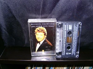 MICHAEL CRAWFORD PERFORMS ANDREW LLOYD WEBBER - AUSTRALIAN CASSETTE TAPE - Picture 1 of 3