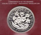 1975   Bahamas   Ten   Dollar  Sterling  Silver  Proof  Coin   Boxed with  COAs