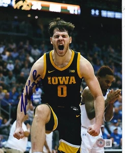 FILIP REBRACA signed (IOWA HAWKEYES) basketball 8X10 photo BECKETT BAS BJ36043 - Picture 1 of 1