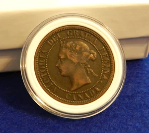 Centavo grande Canadá 1881 H - Hermosa moneda - Ver fotos - Imagen 1 de 2