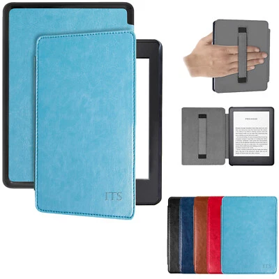 Slim Magnetic Leather Smart Case Cover for All Amazon Kindle Paperwhite 1-8 WiFi - image 1 of 4