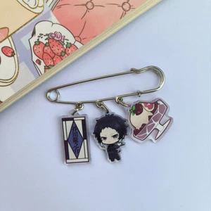 Anime Bungo cani randagi borsa ryunosuke ciondolo borsa ita-bag spilla spilla regalo seno - Foto 1 di 5