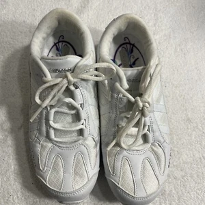 Kaepa Stellarlyte Cheer Shoes Size 4.5 Style 6570 White School Or Competition - Picture 1 of 8