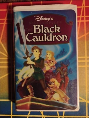 Obra maestra de Disney: El caldero negro, VHS Foto 1 de 4