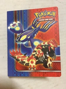 Pokemon Mega Kyogre/Groudon 1-pocket Collectors Binder For Card Game TCG CCG - Picture 1 of 2
