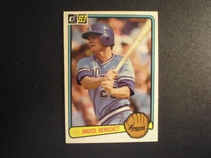1983 Donruss Baseball Bruce Benedict Card # 299 - Picture 1 of 2