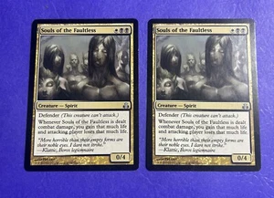 x2 Souls of the Faultless Guildpact Regular MTG LP - Picture 1 of 1