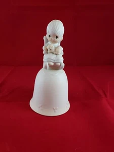 Vtg 1981 Enesco Precious Moments The Purr-fect Grandma Dinner Bell E-7183 - Picture 1 of 6