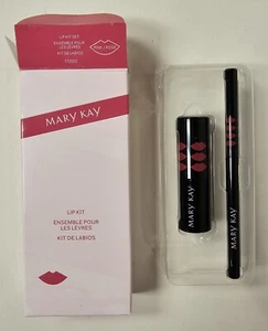 NIB Mary Kay Lip Kit Pink/Rose Lip Liner + Lipstick #172052 - Picture 1 of 4