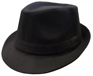 FEDORA TRILBY GANGSTER FEDORA BUCKET HAT MEN HAT CAP - Picture 1 of 10