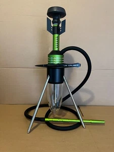 NEW Caliber Hookah Shisha Glass Water Pipe 20.5" Tall Sturdy GREEN - XB21 Bomb - Picture 1 of 12