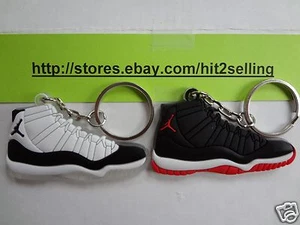 DOS AIR JORDAN Retro - Juego de llaveros cubo de corcho DB KD CALENTAS MVP 1,3,5,6,7,9,11 ¡NUEVO! - Imagen 1 de 1