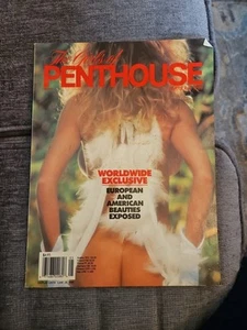 ⭐Vintage Girls of Penthouse Magazine - RARE - May June 1989 Collectors Ed 🔥 - Picture 1 of 2