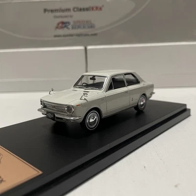 1: 43 HACHETTE Toyota TOYOTA COROLLA KE10-D 1966 Car Model White  - Image 1 of 4