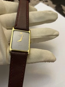 Raymond Weil Striped Dial Tank Watch - Picture 1 of 11