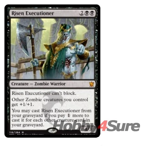 Risen Executioner M/NM Magic: The Gathering MTG Dragons Of Tarkir - Image 1 of 1