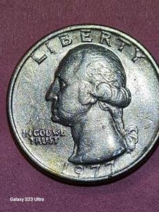 1977 Washington Quarter, Mint & Filled-A Error, Die Chips Error, Double Die... - Picture 1 of 24
