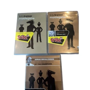 Fritz ChessBase Lot 3 PC Games Secret Weapons of Champions, Middlegame - Afbeelding 1 van 5