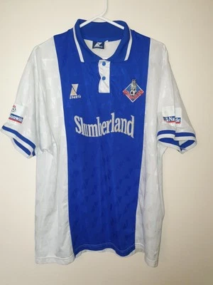 Authentic game Oldham Athletic match Issue worn football shirt Jersey XL Sparta - Image 1 of 4