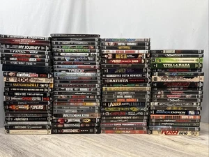 Lot of 90 WWE Wrestling DVDs – PPV Events, Superstar Highlights ECW WCW WWF - Bild 1 von 16