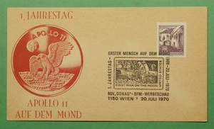DR WHO 1969 AUSTRIA SPACE APOLLO 11 w5710 - Foto 1 di 2