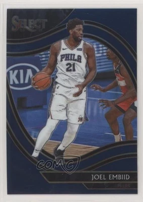 2020-21 Panini Select Courtside Retail Blue Joel Embiid #216 - Image 1 of 2