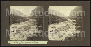 LLANBERIS, The Pass of Llanberis, Wales (Antique Stereoview Stereoscope) - Picture 1 of 2