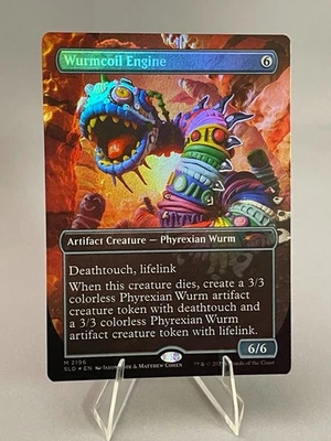 Wurmcoil Engine SLD #2196 (Rainbow Foil) MTG Secret Lair Drop Foil Near Mint - Image 1 of 2