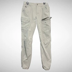 Kuhl pants men’s 31 X 32 solid Gray silencer cargos stained utility hiking  - Picture 1 of 11