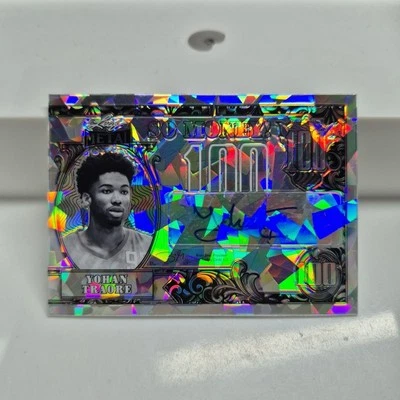 Yohan Traore 2021-22 Leaf Metal - So Money Silver Crystal auto rc - Image 1 of 2