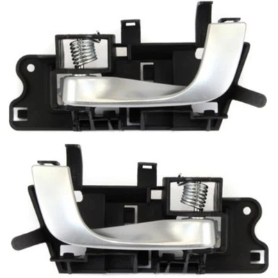 Interior Door Handle For 2003-2007 Cadillac CTS 2004-2006 SRX Set of 2 Plastic - Image 1 of 4