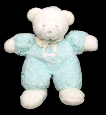 Russ Berrie Cherished Moments сонливый синий плюшевый медведь погремушка плюшевое мягкое животное - Изображение 1 из 4