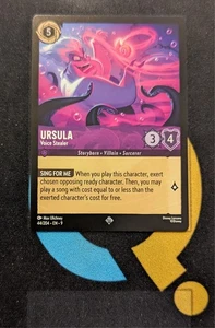 Ursula - Voice Stealer 44/204 Fabled Super Rare Disney Lorcana - Picture 1 of 3