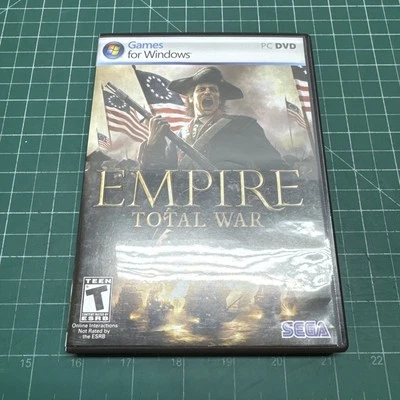 Empire: Total War (PC, 2009) Windows 2 Discs With CD Key - COMPLETE - Image 1 of 4