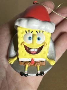 Bob Esponja Pantalones Cuadrados Adorno de Navidad Viacom 2012 Excelente - Imagen 1 de 5