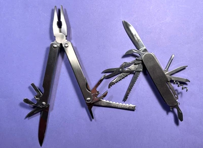 Kleines Multitool CJH Herbertz und Westfalia Multifunktions-Taschenmesser - Bild 1 von 4